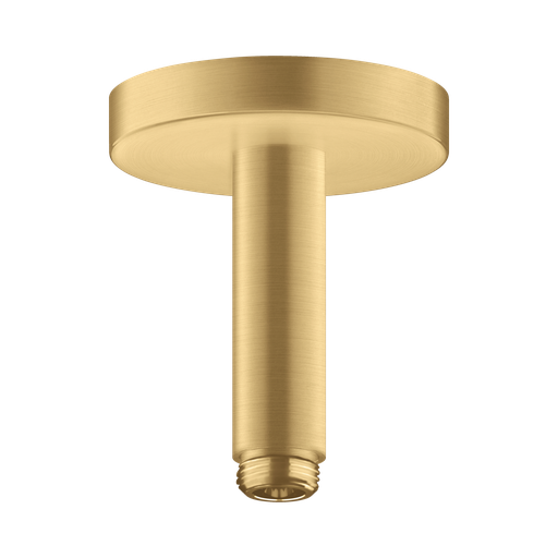 [HAN-26432251] Hansgrohe 26432251 Axor Extension Pipe For Ceiling Mount 4" Brushed Gold Optic