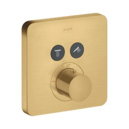 [HAN-36707251] Hansgrohe 36707251 Axor Thermostatic Trim Softcube Brushed Gold Optic