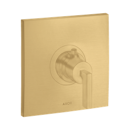 [HAN-39711251] Hansgrohe 39711251 Axor Citterio Thermostatic Trim with Lever Handle Brushed Gold Optic