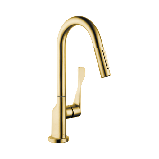 [HAN-39836251] Hansgrohe 39836251 Axor Citterio Prep Kitchen Faucet Brushed Gold Optic